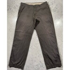 Columbia Chino Pants Mens 36x32 Brown Regular Fit Straight Leg Flat Front Casual